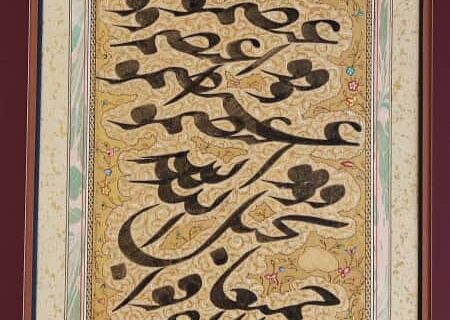 هنرمند تبریزی بانی عروس خطوط اسلامی است
