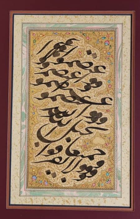 هنرمند تبریزی بانی عروس خطوط اسلامی است