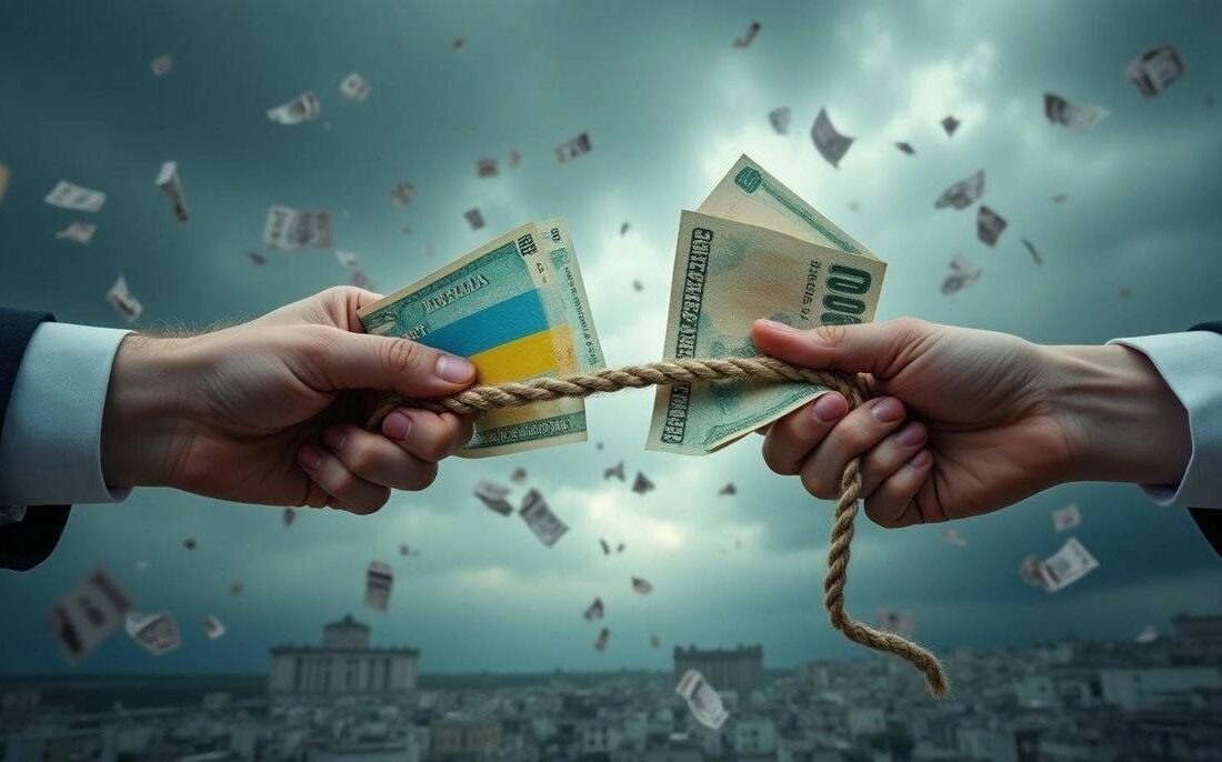 صندوق بین‌المللی پول خواستار کاهش ارزش پول ملی اوکراین شده است