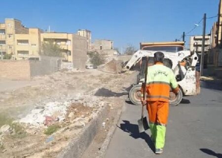 آغاز عملیات نخاله‌برداری از قطعات خالی در شهرک اندیشه تبریز