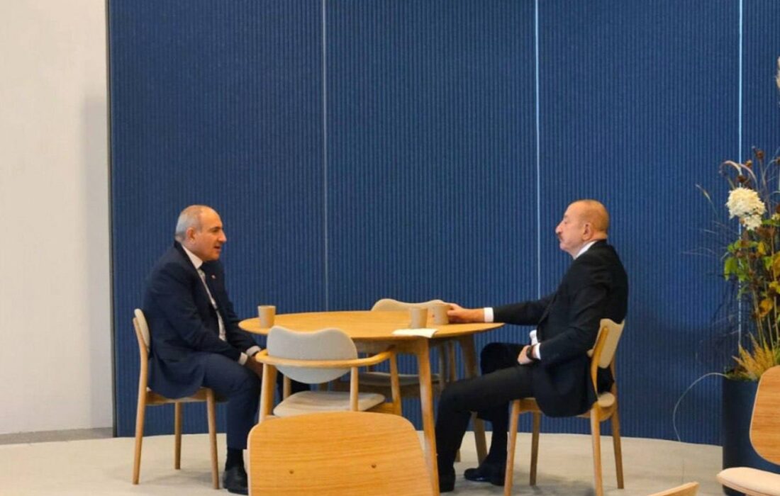 رهبران آذربایجان و ارمنستان در کپنهاگ در خصوص ساخت خطوط برق و خط لوله گاز گفتگو کرده بودند