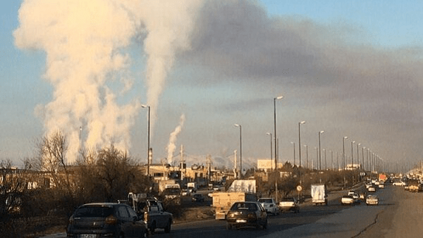 تبریز در محاصره ذرات آلوده