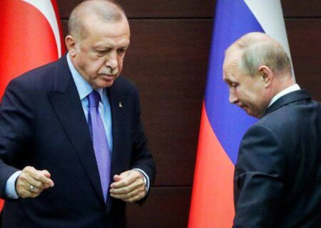 اردوغان و پوتین در خصوص حل و فصل مناقشه اوکراین گفتگو کردند
