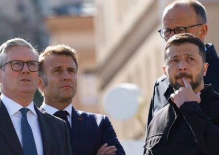 رهبران چهار کشور درباره طرح صلح ترامپ در خصوص اوکراین باهمدیگر گفتگو کردند