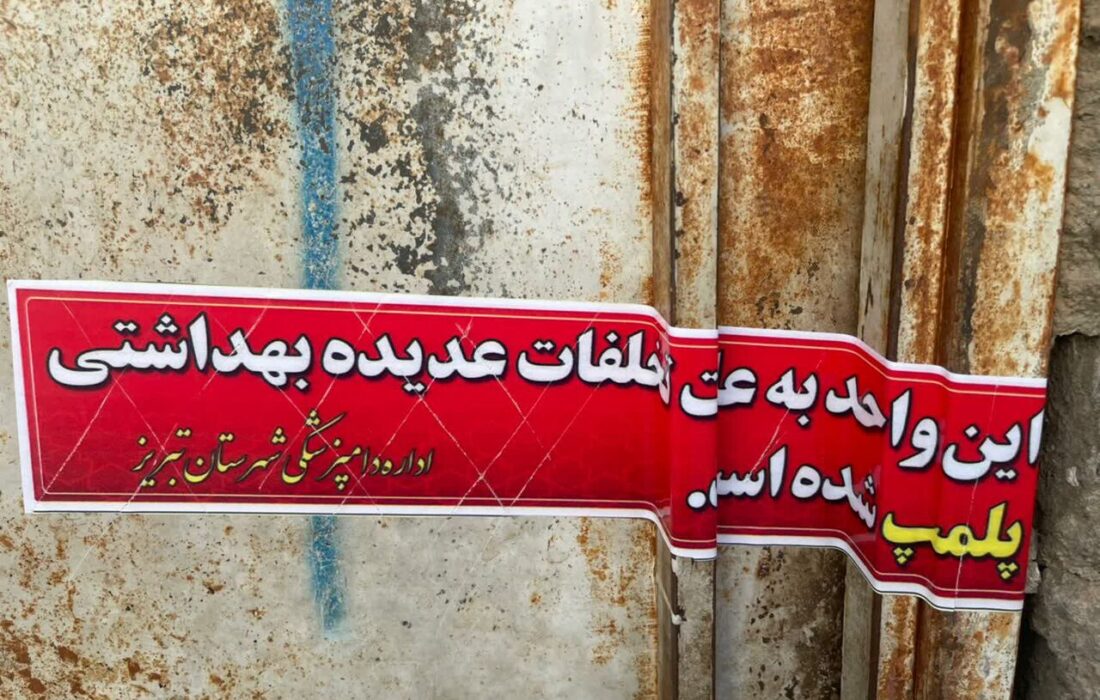 پلمب سه واحد کشتارگاه زیرزمینی غیرمجاز در تبریز/حمله با بیل به بازرسان دامپزشکی