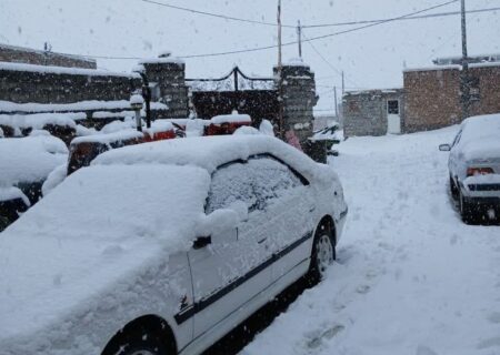 نخستین برف زمستانی جنوب آذربایجان‌شرقی/ کاهش دما تا ۱۰ درجه زیر صفر