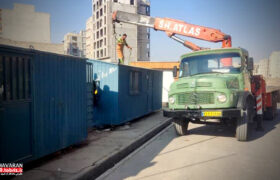 رفع موانع فیزیکی و جمع‌آوری کانکس‌های غیرمجاز در منطقه ۹ آغاز شد