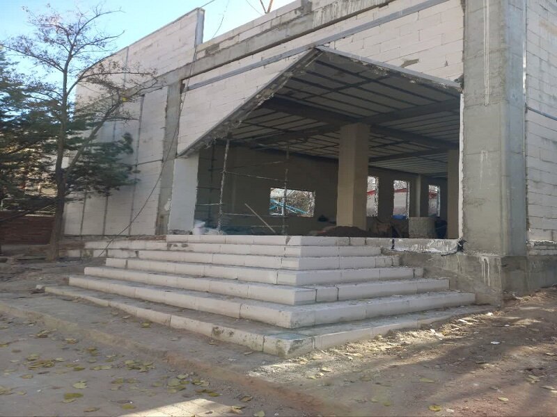 اجرای نازک کاری پروژه خانه مادر و کودک پارک زعفرانیه با هزینه کرد ۱۲۰ میلیارد ریالی