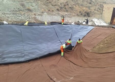 بهره‌برداری از استخر ۶۰۰ مترمکعبی محلول یخ زدا در منطقه ۷ تبریز