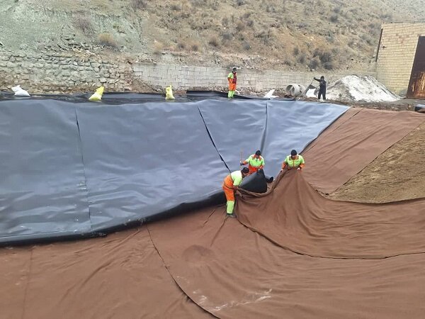 بهره‌برداری از استخر ۶۰۰ مترمکعبی محلول یخ زدا در منطقه ۷ تبریز