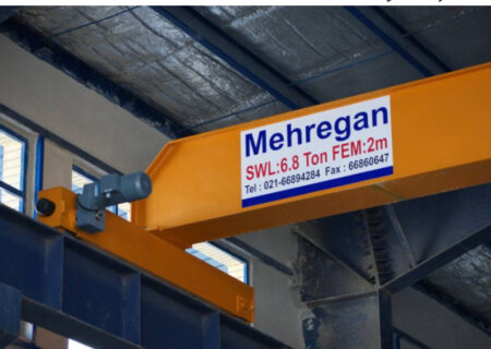 جرثقیل سقفی چیست + انواع و مزایا و کاربرد