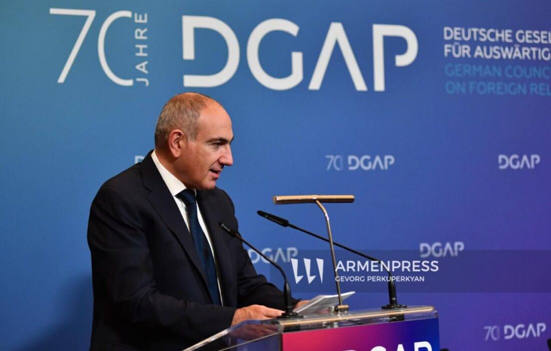 پاشینیان: آغاز روند عضویت ارمنستان در اتحادیهٔ اروپا پیش از هر چیز ما را موظف میکند که اصلاحات نهادی و دموکراتیک را ادامه دهیم