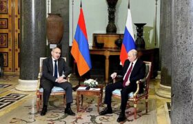 در دیدار پاشینیان با پوتین، مسیر تریپ مورد بررسی قرار گرفت