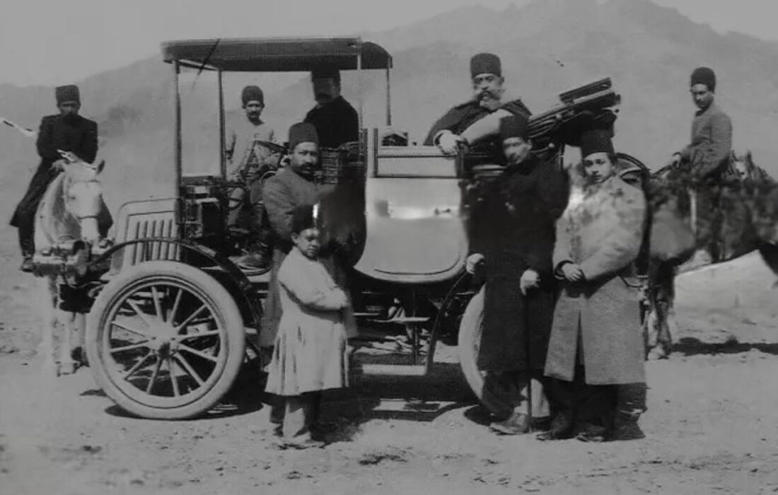 ۱۲۵ سال پیش شب برفی مظفرالدین شاه در قوناق ائوی باسمنج