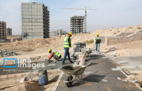 عملیات توسعه اصولی اراضی فاز۲ خاوران تبریز آغاز شد