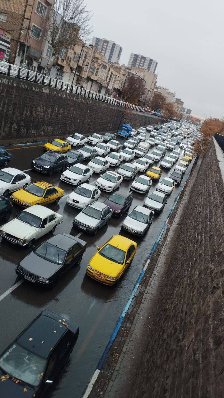 تبریزِ؛ شهری که با نخستین قطره قفل می‌شود