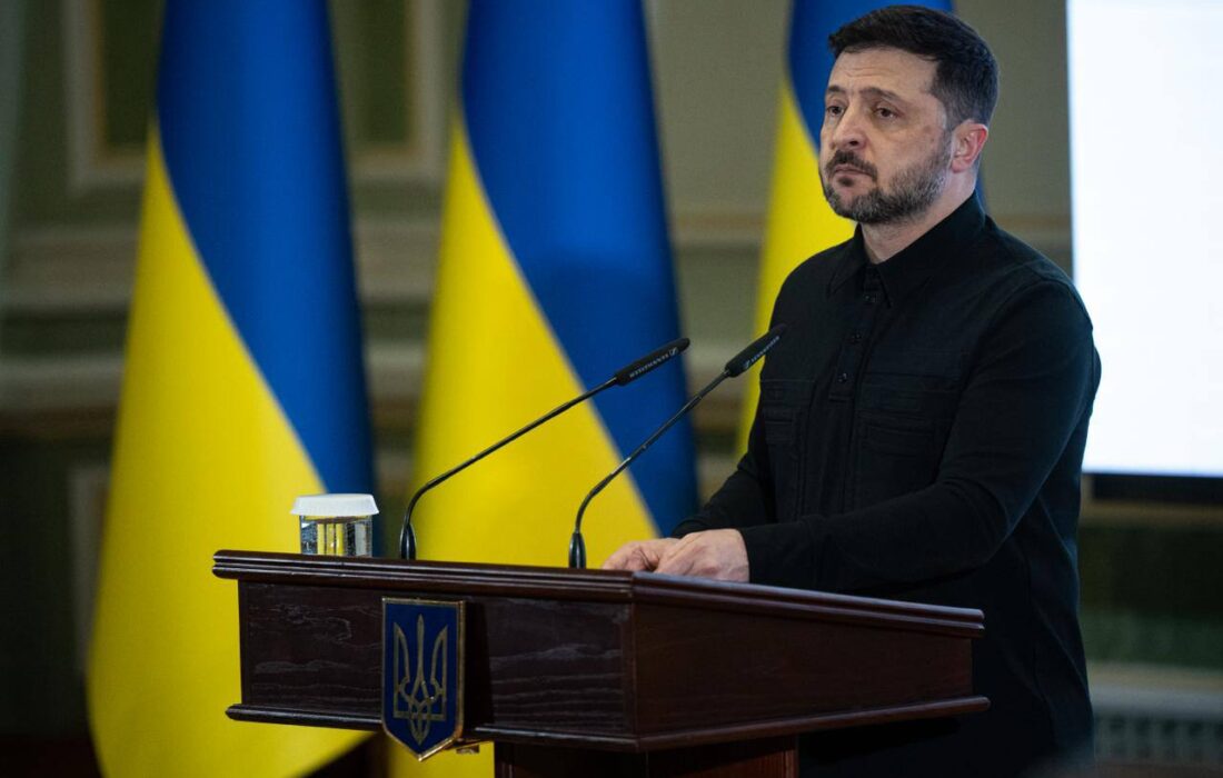 رئیس جمهور اوکراین مفاد طرح صلح را تشریح کرد