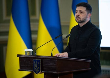 رئیس جمهور اوکراین مفاد طرح صلح را تشریح کرد