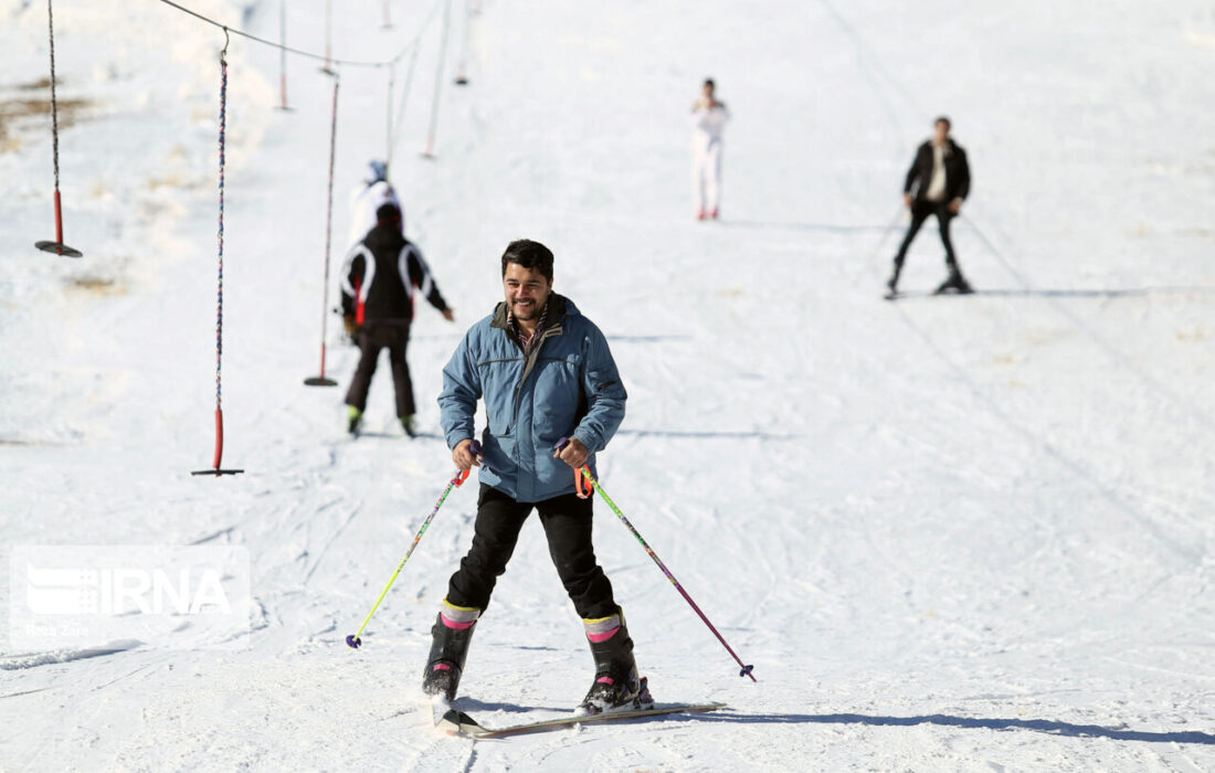 فرش سفید سرعین برای اسکی‌بازان